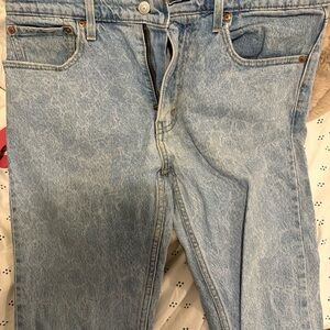 Levi's Light Blue 512 Relaxed Straight Jeans